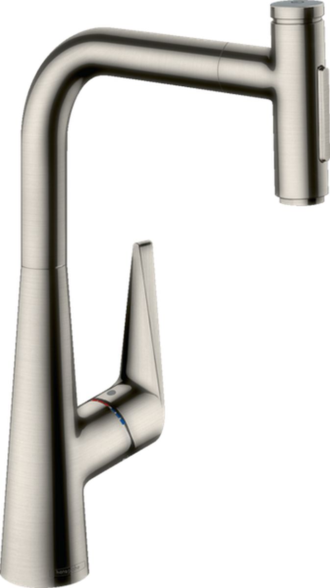 Hansgrohe Talis Select M51 mitigeur de cuisine sur pied acier inoxydable 73867800