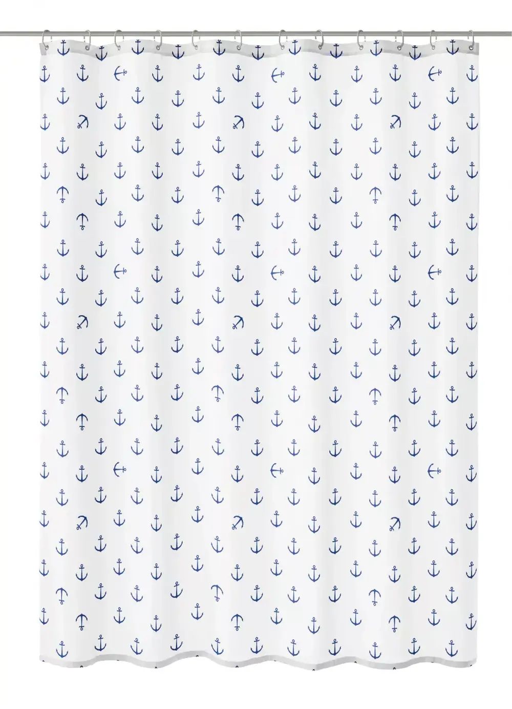 Kleine Wolke Anchor rideau de douche 200x120 cm blanc-bleu 5900789238