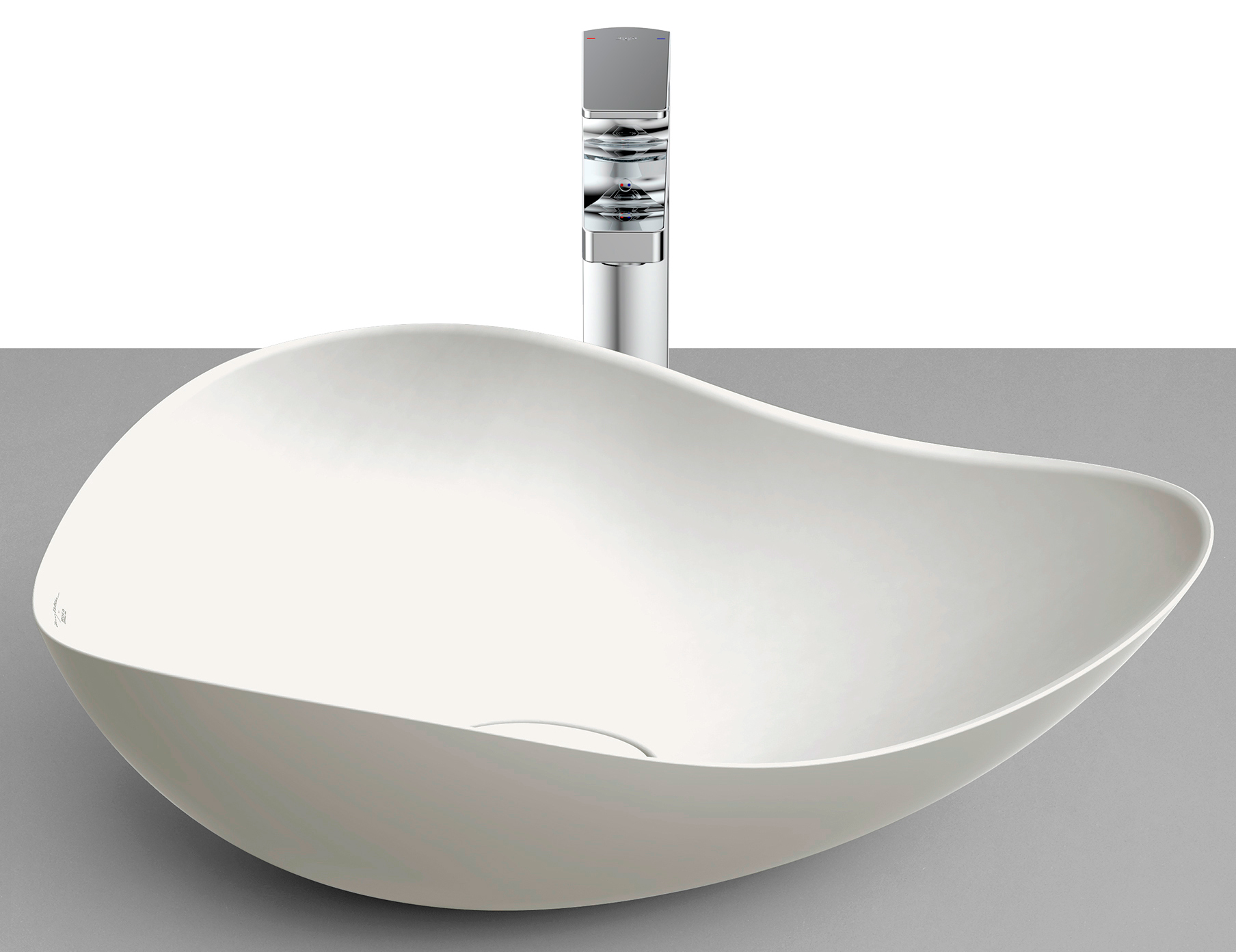 Roca Ohtake lavabo 54x37.5 cm à poser A327A13630