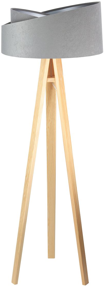 BPS Koncept Galaxy lampadaire 1x60 W gris-argenté 060P-013