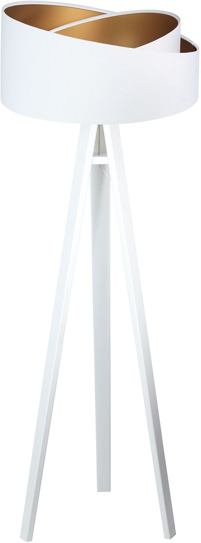 BPS Koncept Galaxy lampadaire 1x60 W blanc-doré 060P-062W