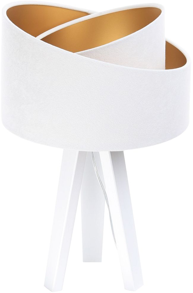 BPS Koncept Galaxy lampe de table 1x60 W blanc-doré 060S-062W