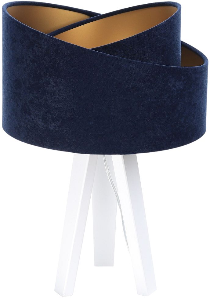 BPS Koncept Galaxy lampe de table 1x60 W blanc-doré-bleu 060S-044W