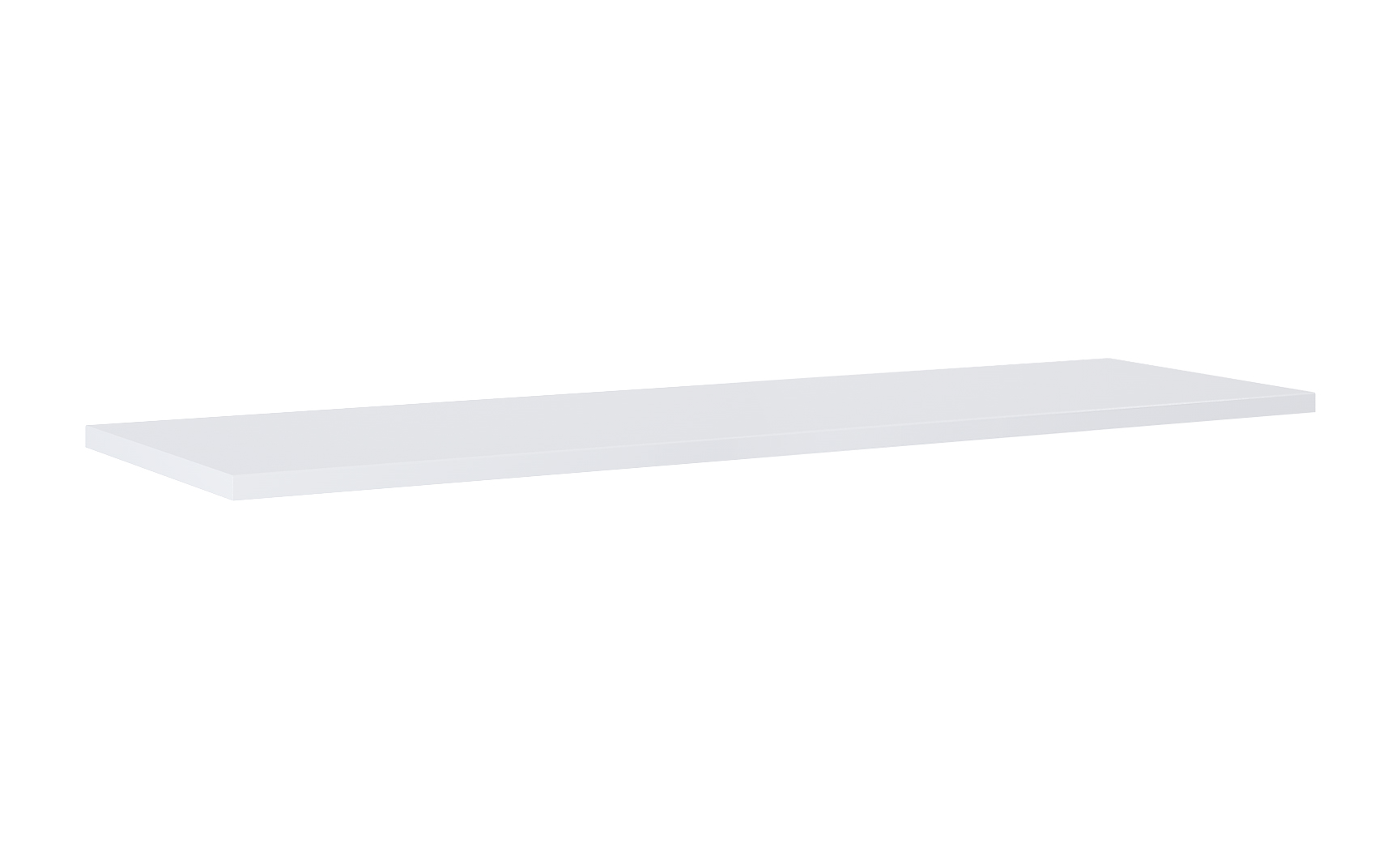 Oltens Vernal plan de travail suspendu 160.6x46.4 cm blanc 63008000