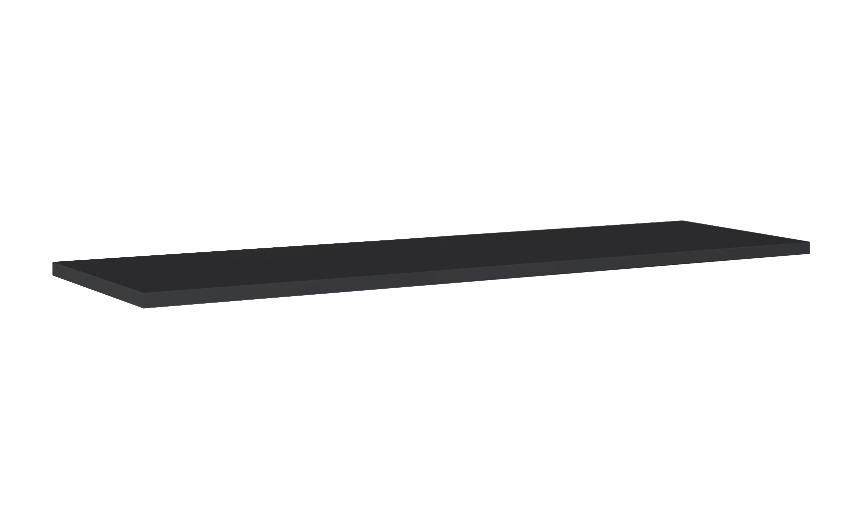 Oltens Vernal plan de travail suspendu 160.6x46.4 cm noir 63008300