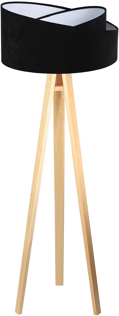 BPS Koncept Galaxy lampadaire 1x60 W blanc-noir 060P-007