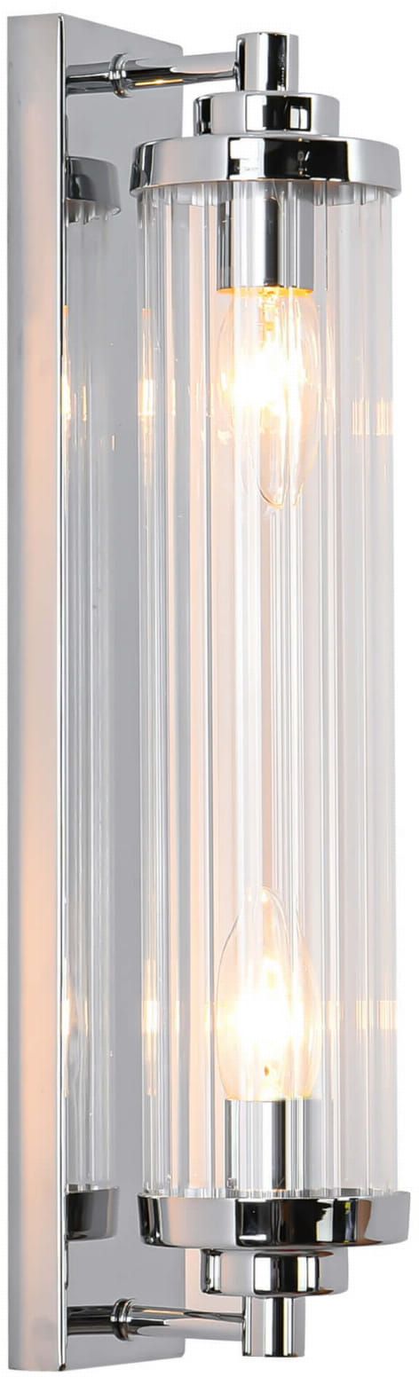 Light Prestige Lorenzo applique murale 2x40 W chrome-transparent LP-2960/1WCH