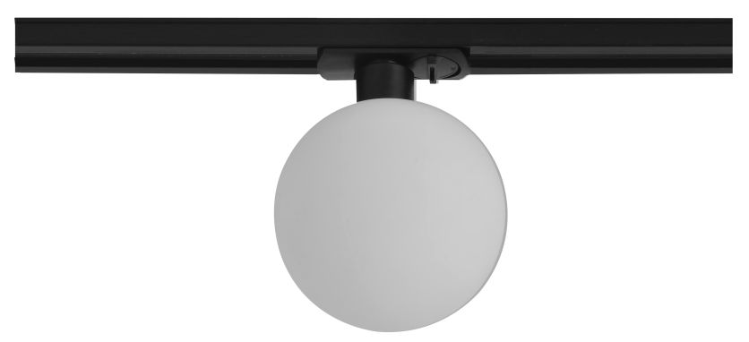 Light Prestige Bola lampe pour rail collecteur 1x5 W blanc-noir LP-003/1R