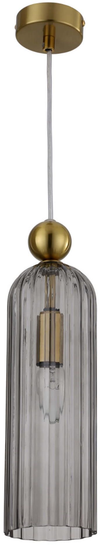 Light Prestige Piega lampe suspendue 1x40 W fumé-doré LP-939/1PSMOKED