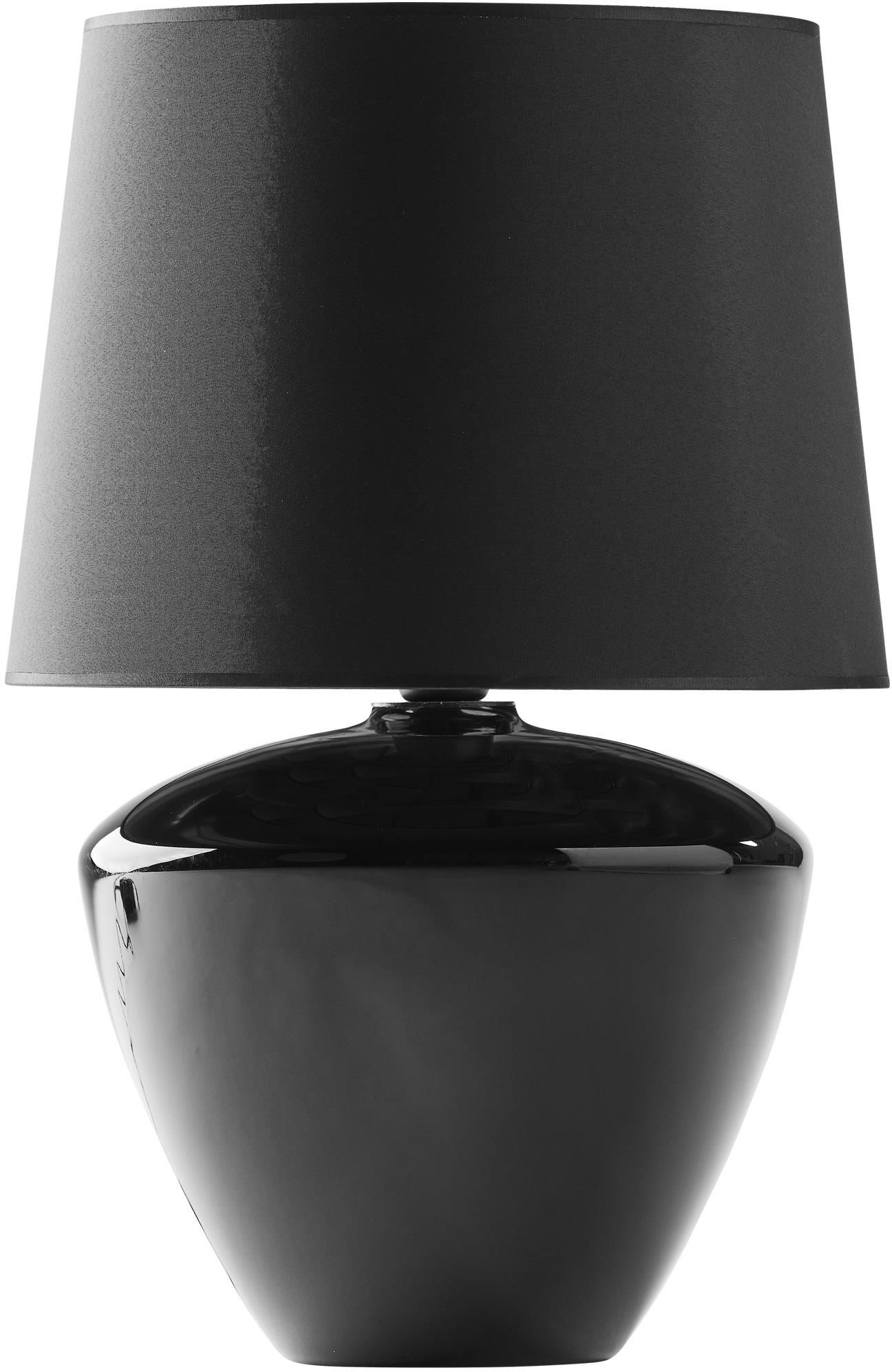TK Lighting Fiord lampe de table 1x15 W noir 5463