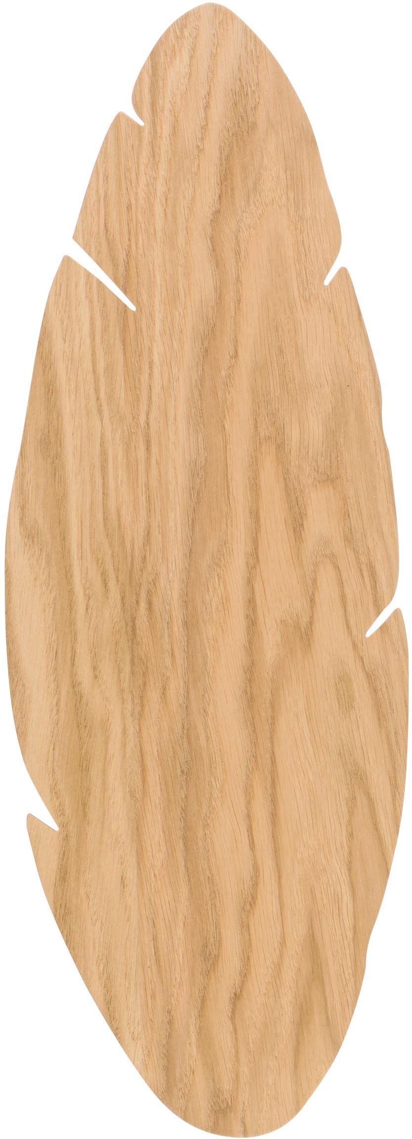 TK Lighting Hoja applique murale 2x6 W bois 4678