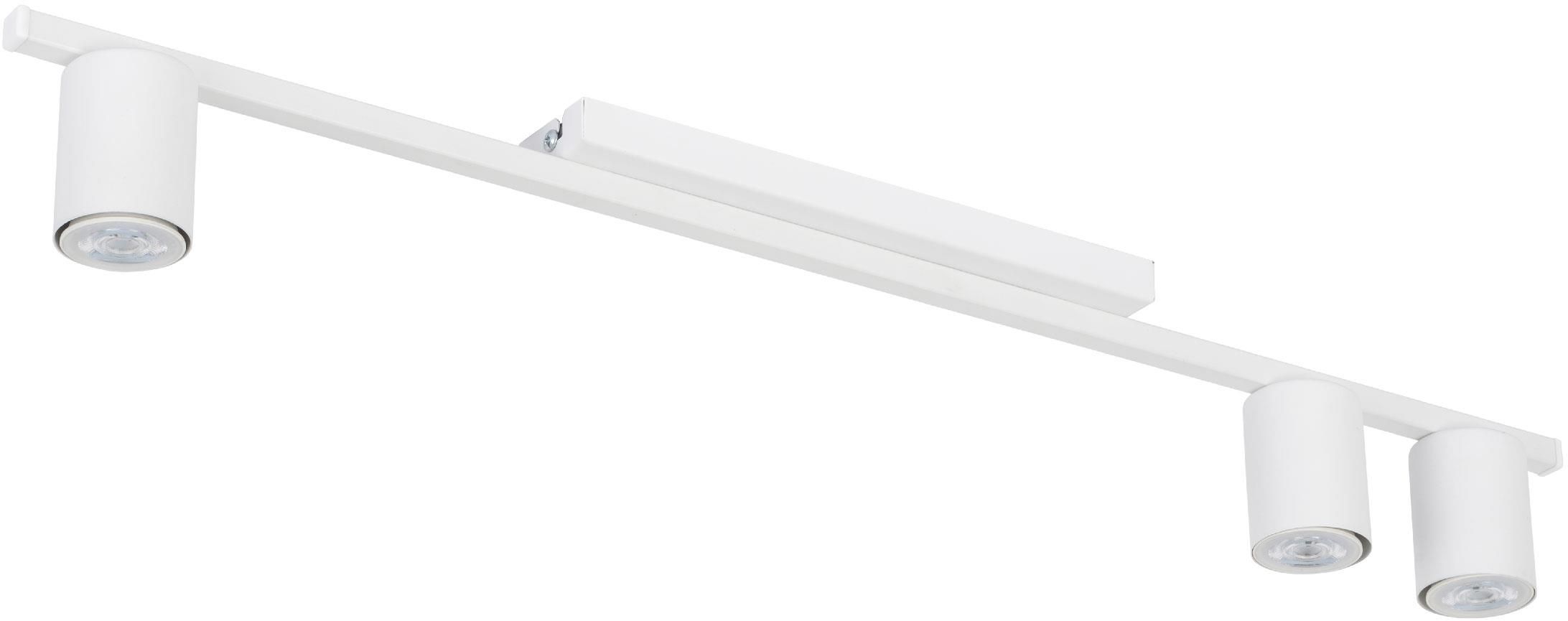 TK Lighting Logan plafonnier 3x10 W blanc 4570