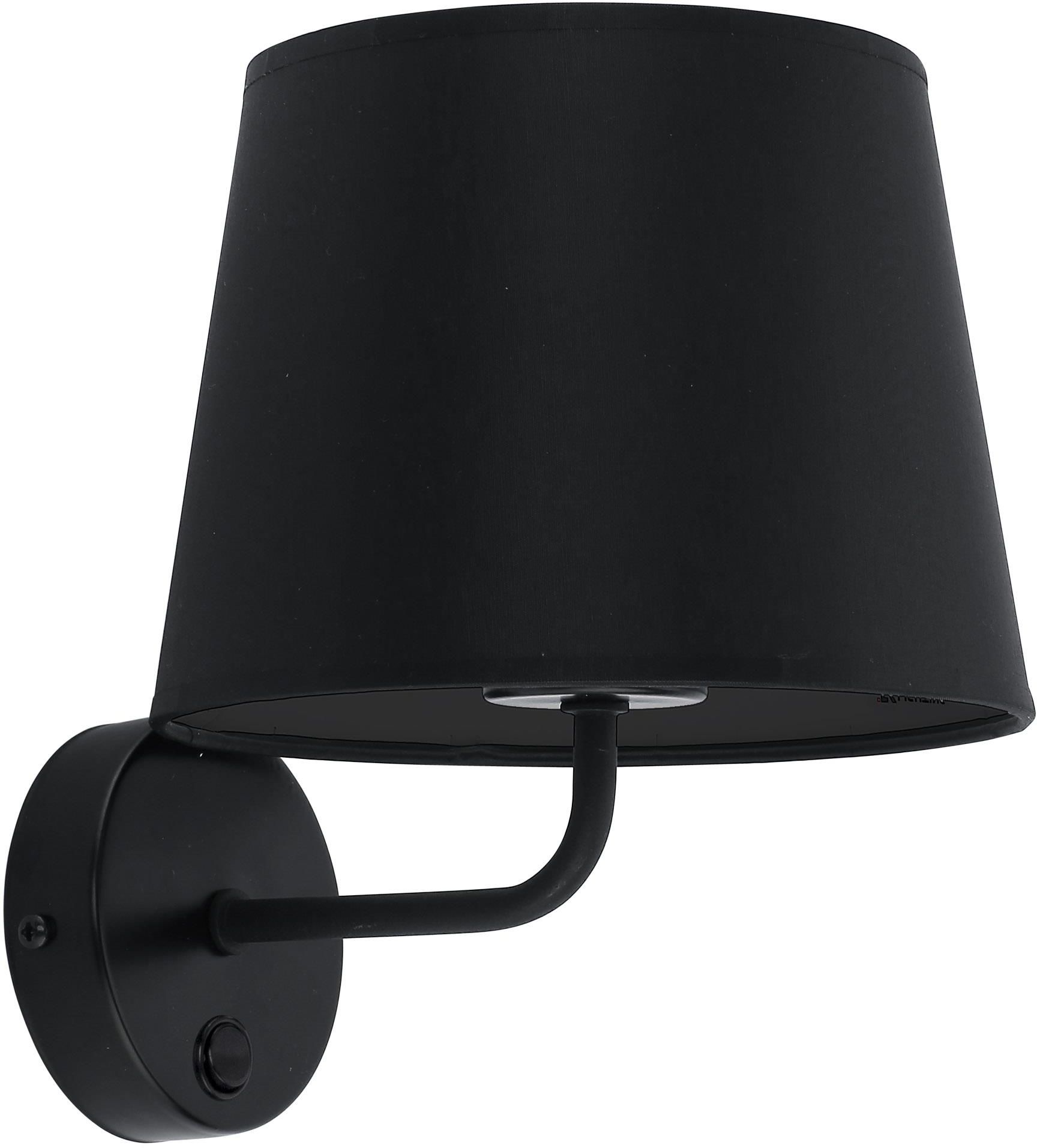 TK Lighting Maja applique murale 1x15 W noir 1884