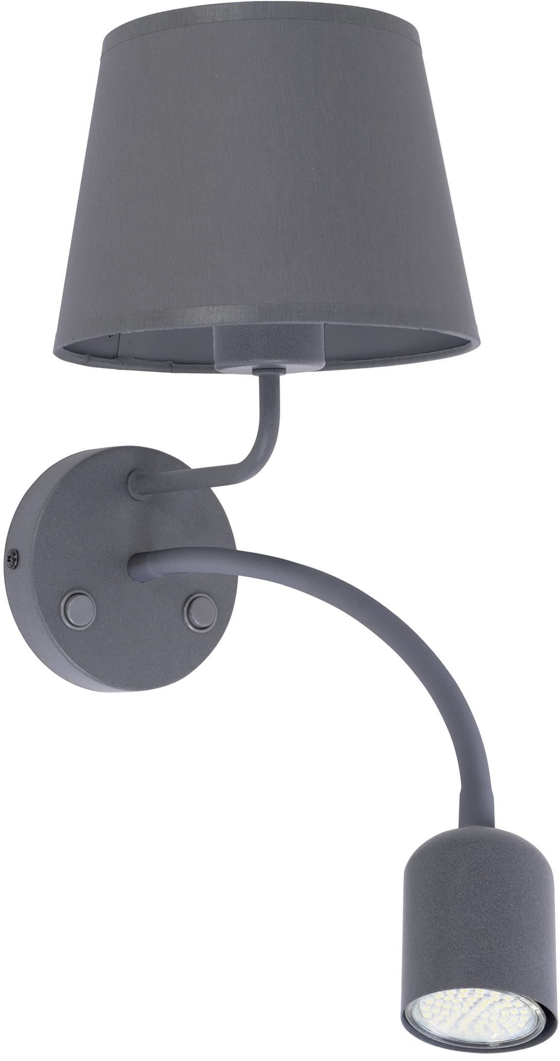 TK Lighting Maja applique murale 2x W gris 2536