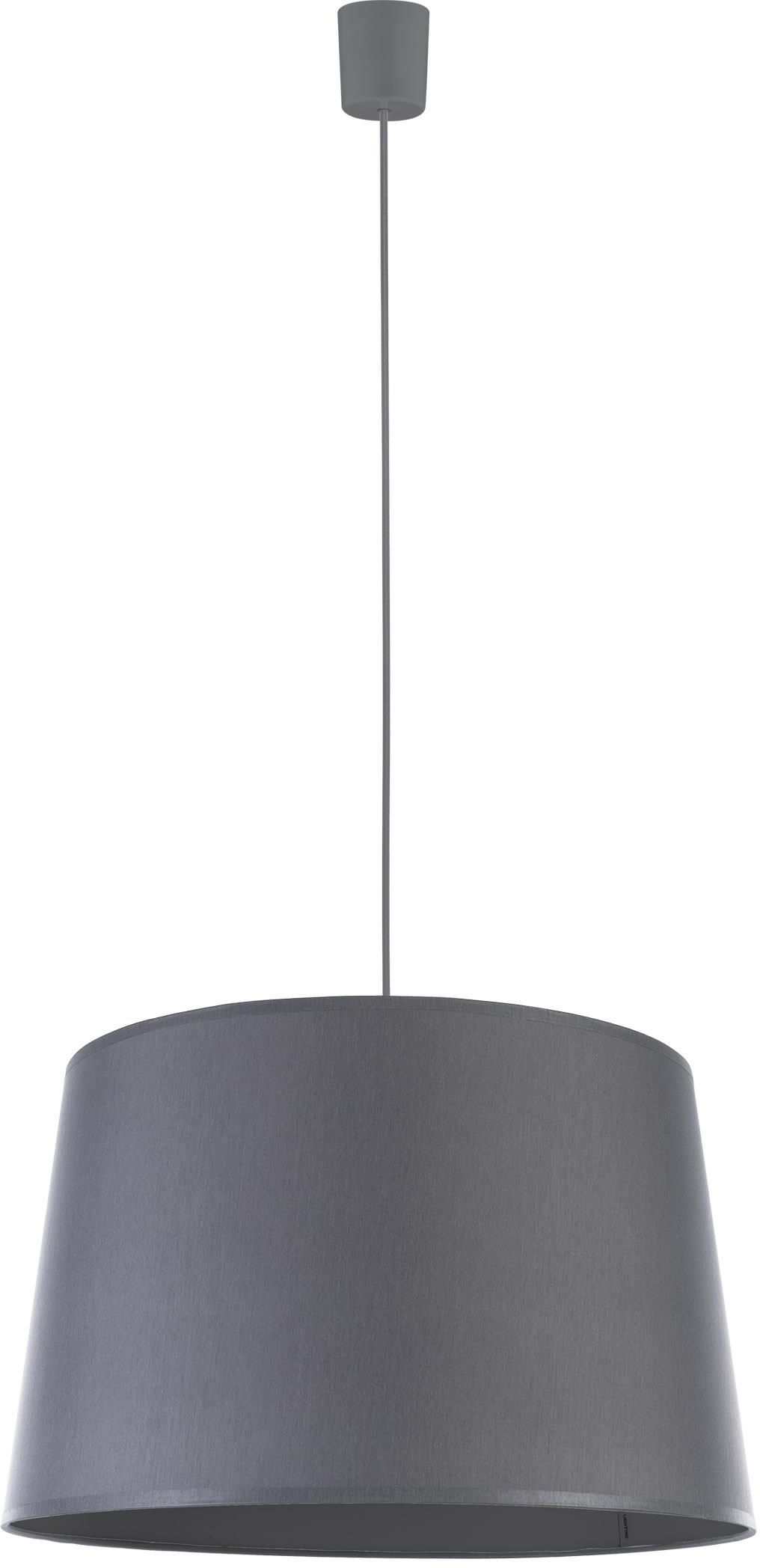 TK Lighting Maja lampe suspendue 1x15 W gris/cendre 1881