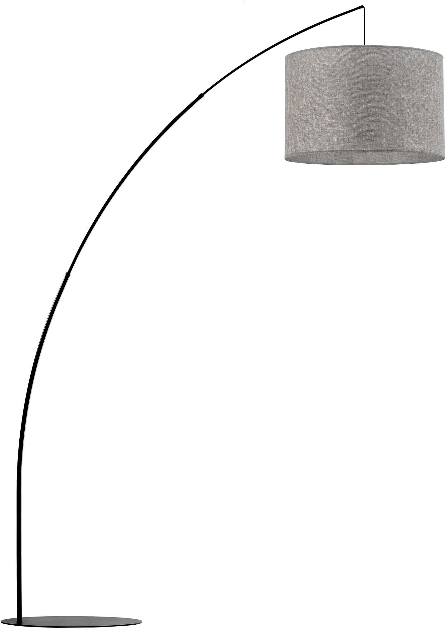 TK Lighting Moby lampadaire 1x15 W noir-gris 5487
