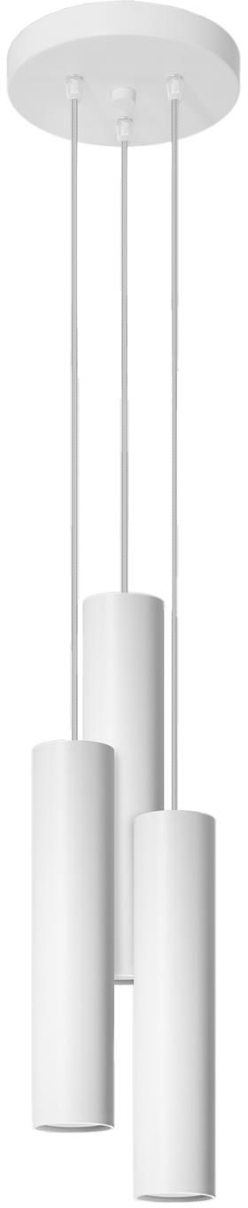 Sollux Lighting Lagos lampe suspendue 3x40 W blanc SL.1078