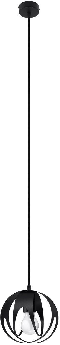 Sollux Lighting Tulos lampe suspendue 1x60 W noir SL.1087