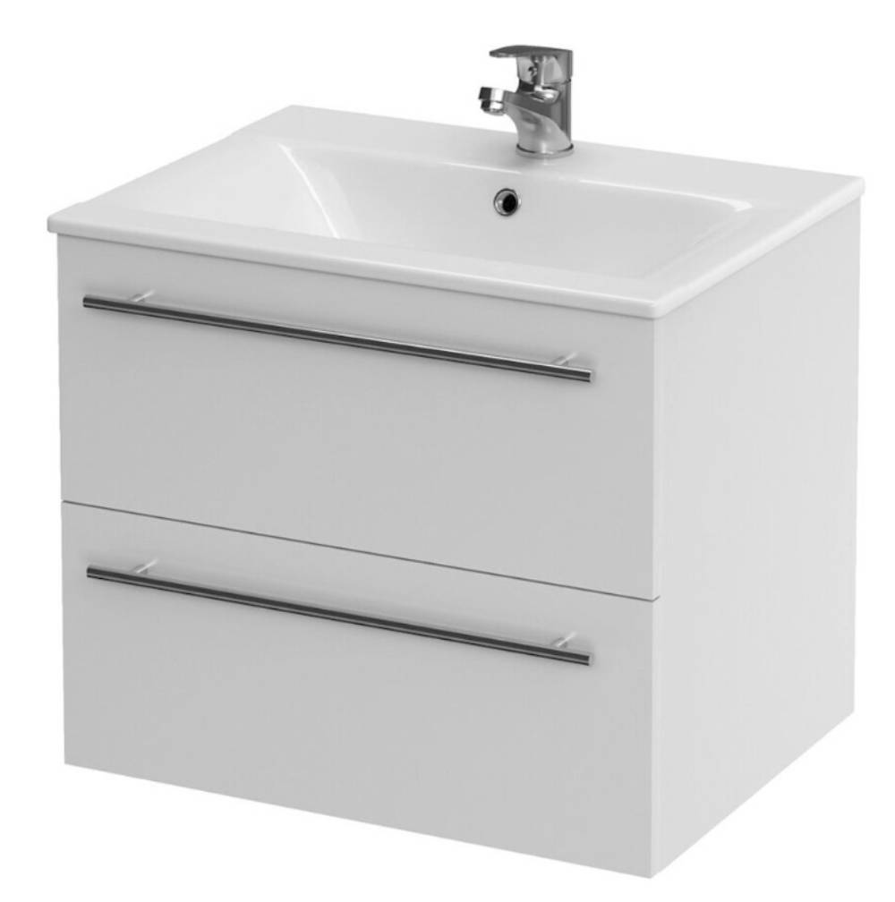 Cersanit Ontario lavabo avec meuble 50 cm blanche S801-095-DSM