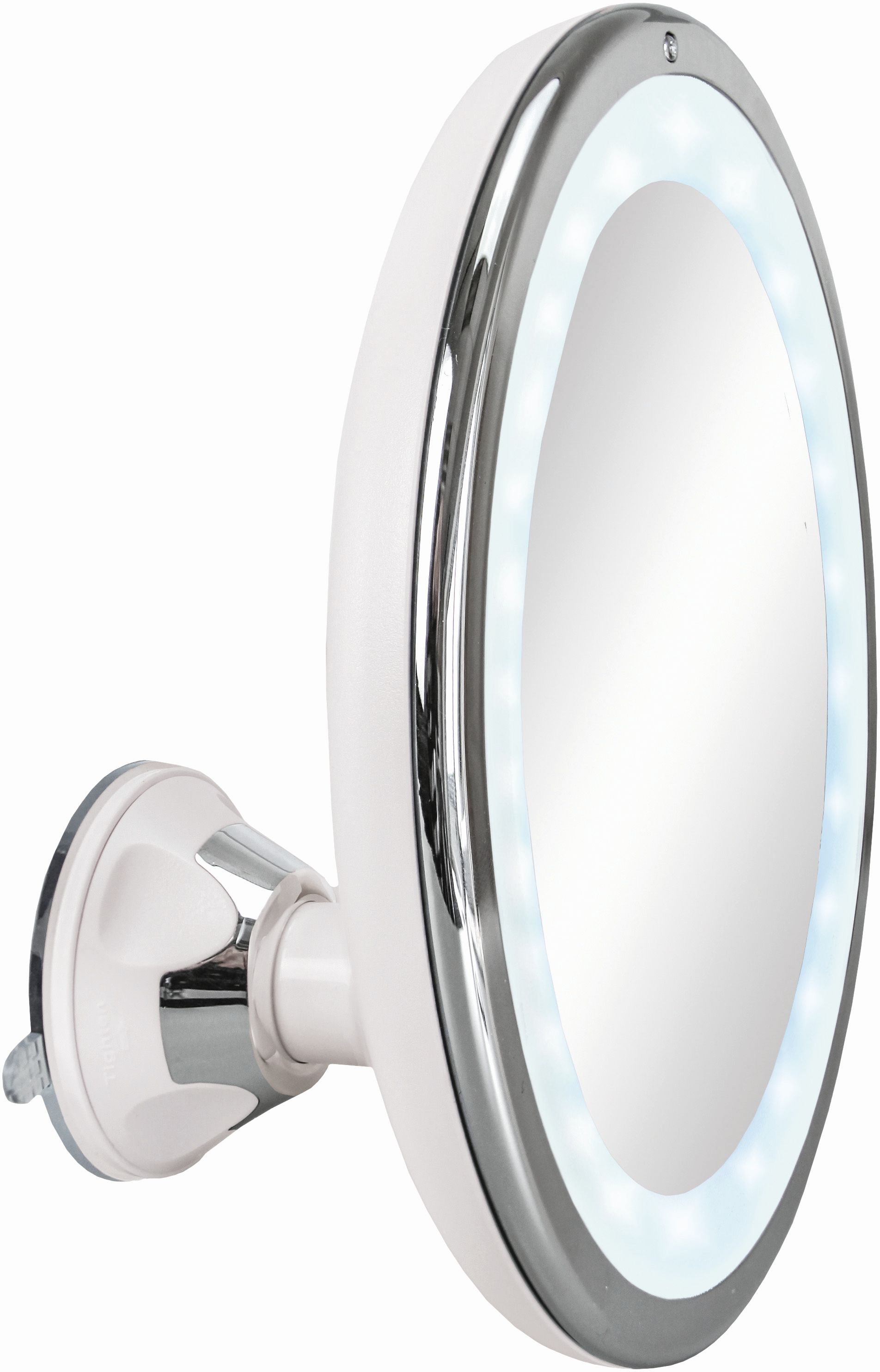 Kleine Wolke LED Mirror miroir cosmétique 20x20 cm arrondi avec éclairage chrome 8099127886