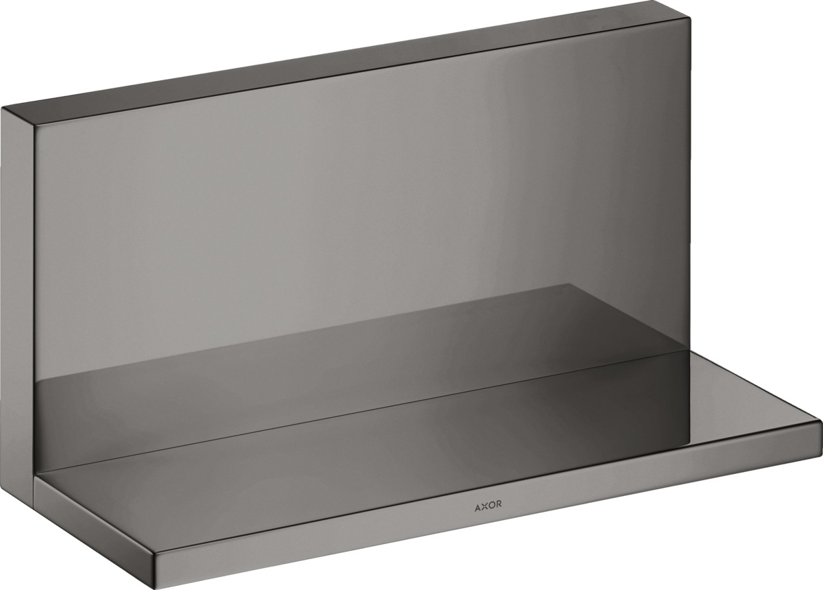 Axor Starck Shower Collection étagère 24 cm noir-chrome 40873330