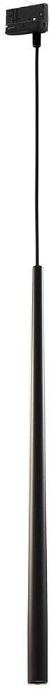 TK Lighting Piano lampe pour rail collecteur 1x6 W noir 6028