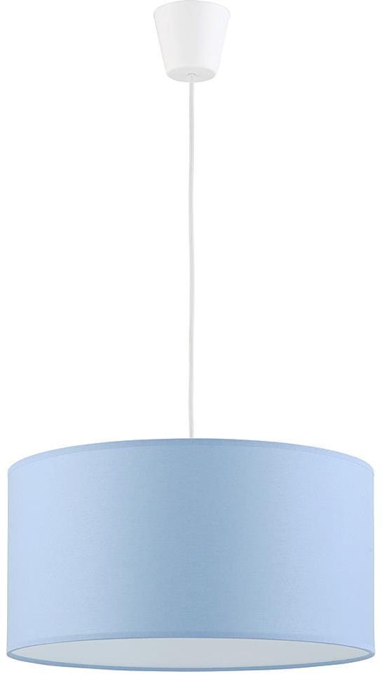 TK Lighting Rondo lampe suspendue 1x15 W blanc-bleu 3232