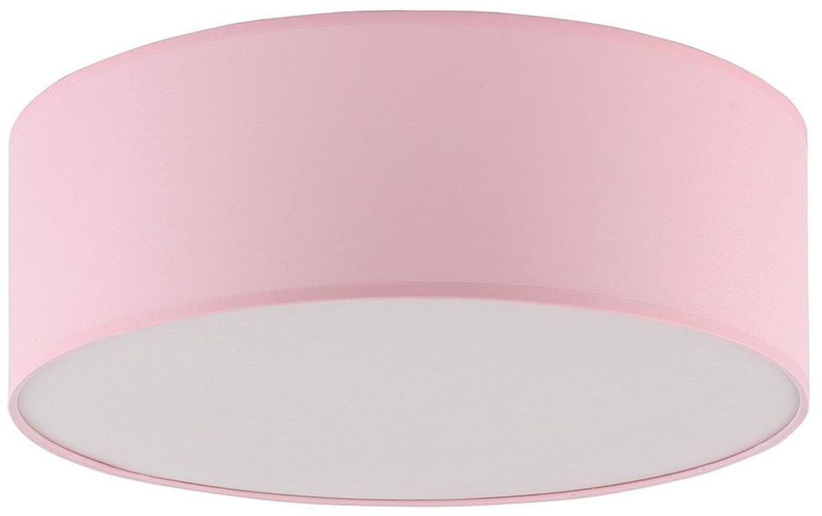 TK Lighting Rondo plafonnier 1x15 W blanc-rose 3228