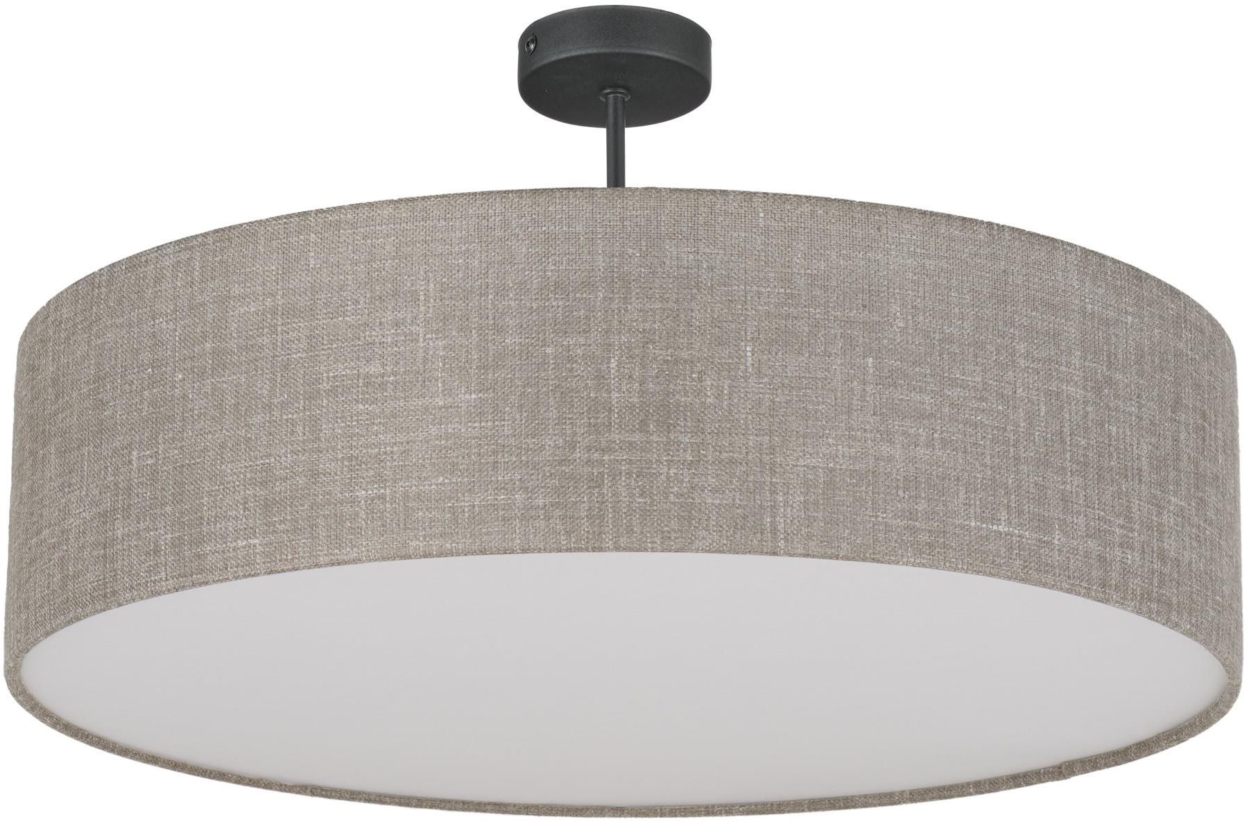 TK Lighting Rondo lampe suspendue 4x15 W noir-gris-beige 6248