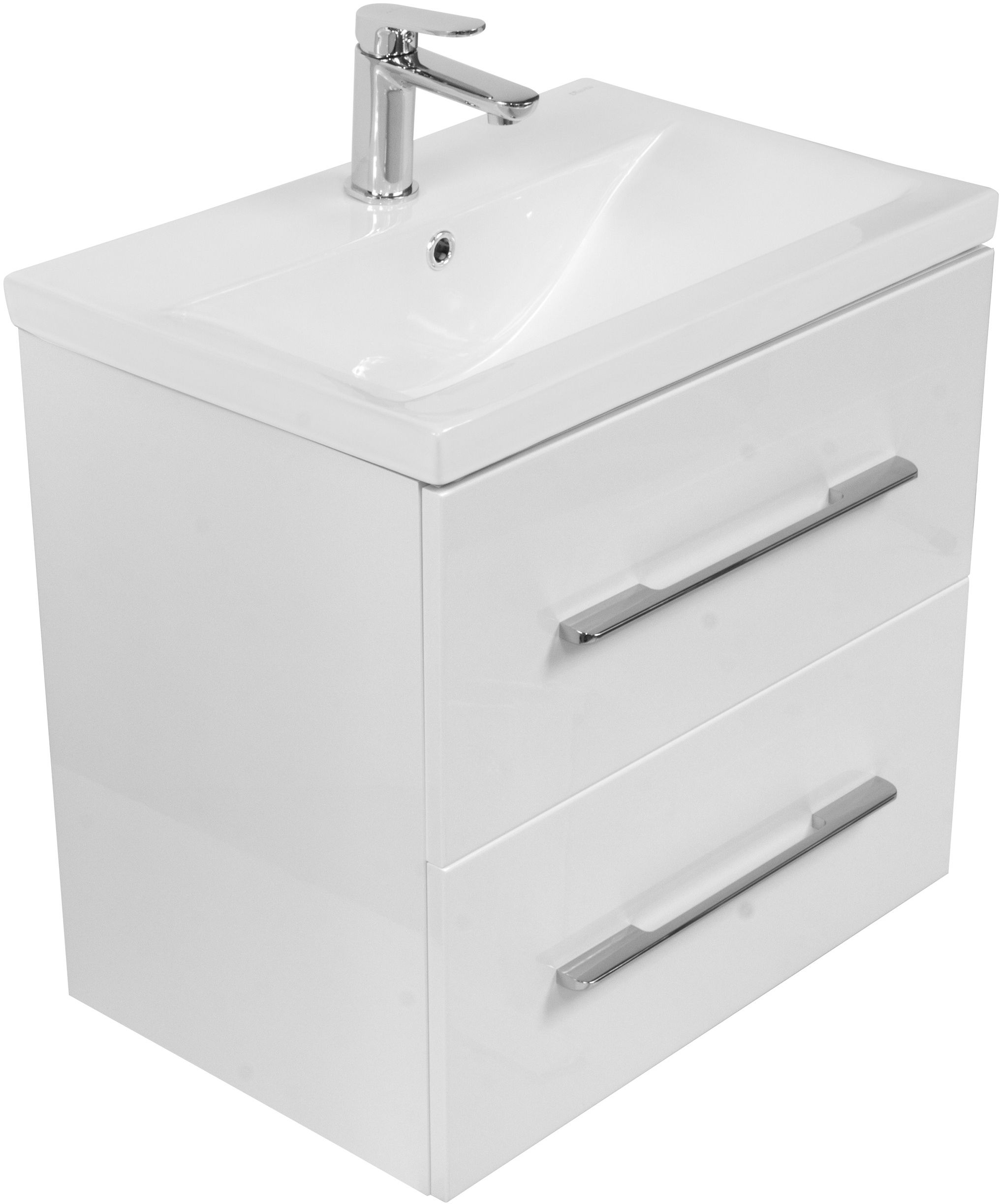 Set meuble de salle de bain LaVita Kalifornia 5908211404790, lavabo LaVita Kalifornia 5908211495224