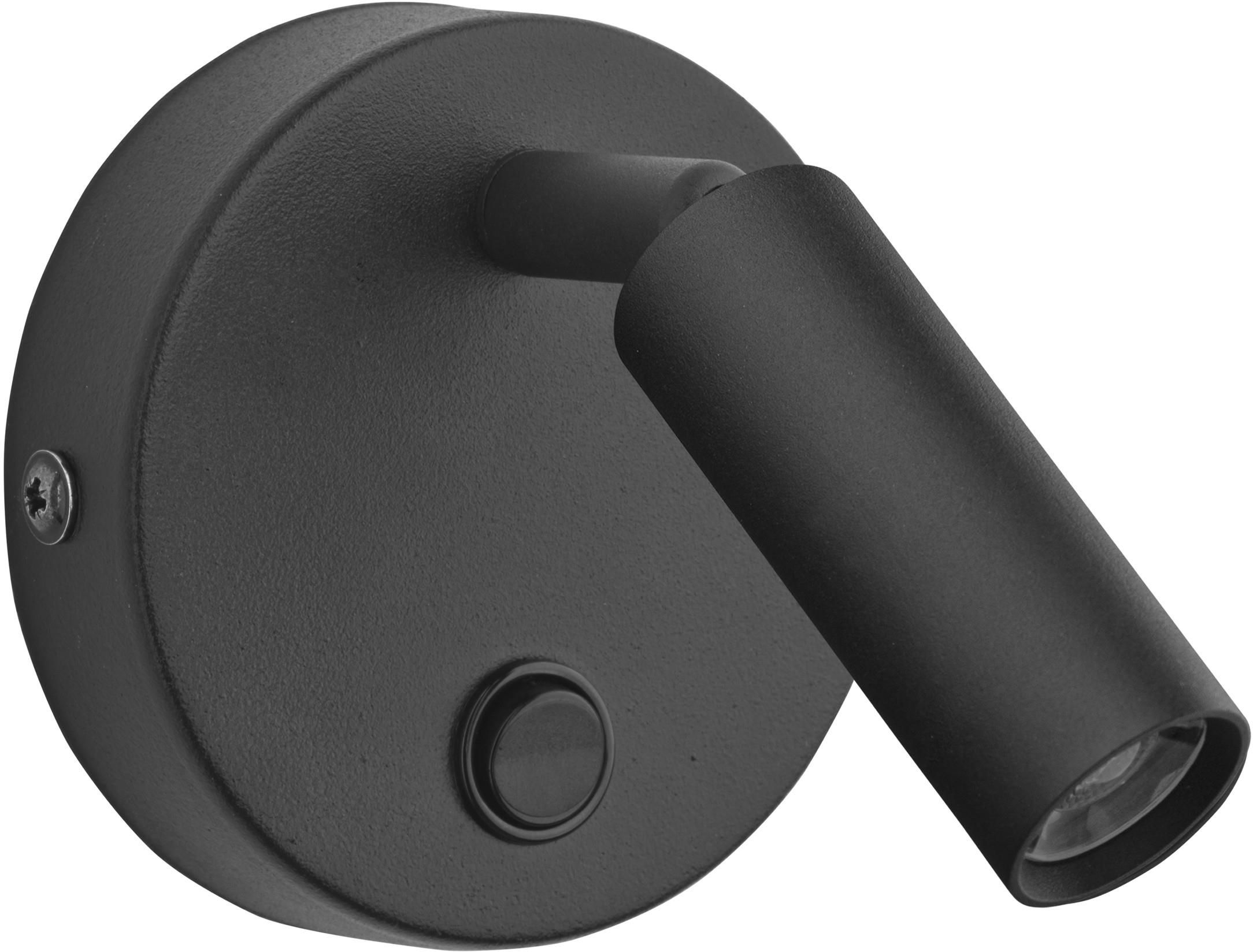 TK Lighting Enzo applique murale 1x6 W noir 4237