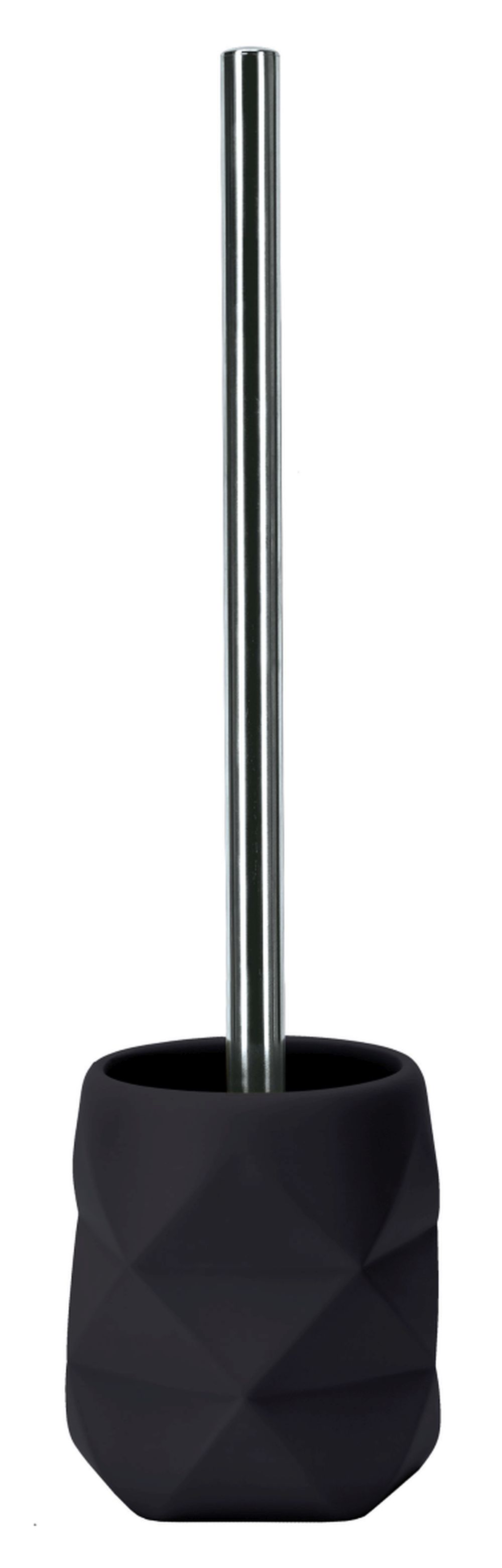 Kleine Wolke Crackle brosse wc posé noir 8430926856