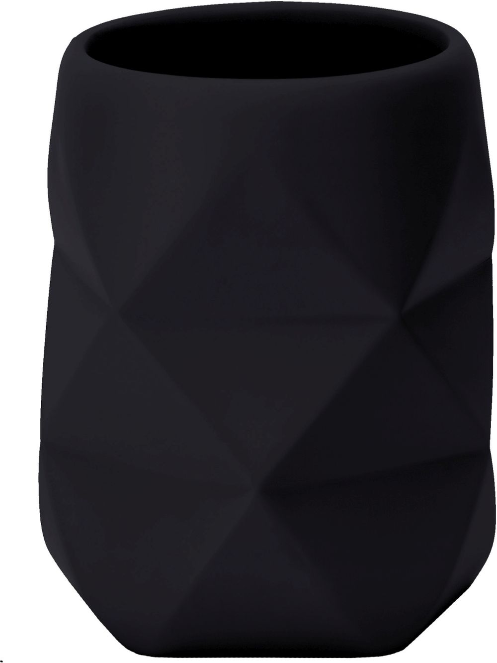 Kleine Wolke Crackle gobelet pour brosse à dents noir 8430926852