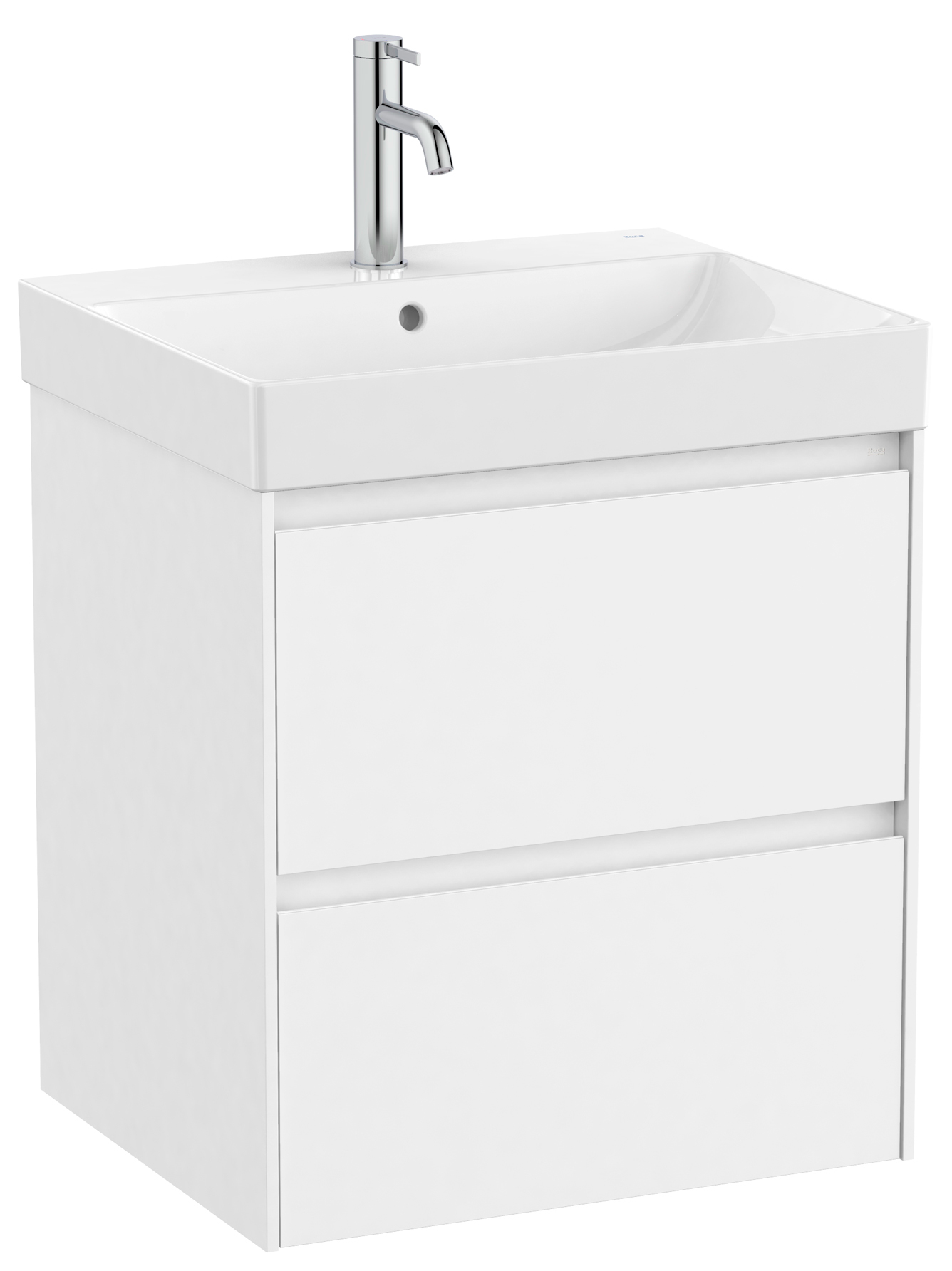 Roca Ona Unik umywalka z szafką 55 cm biały mat A851687509