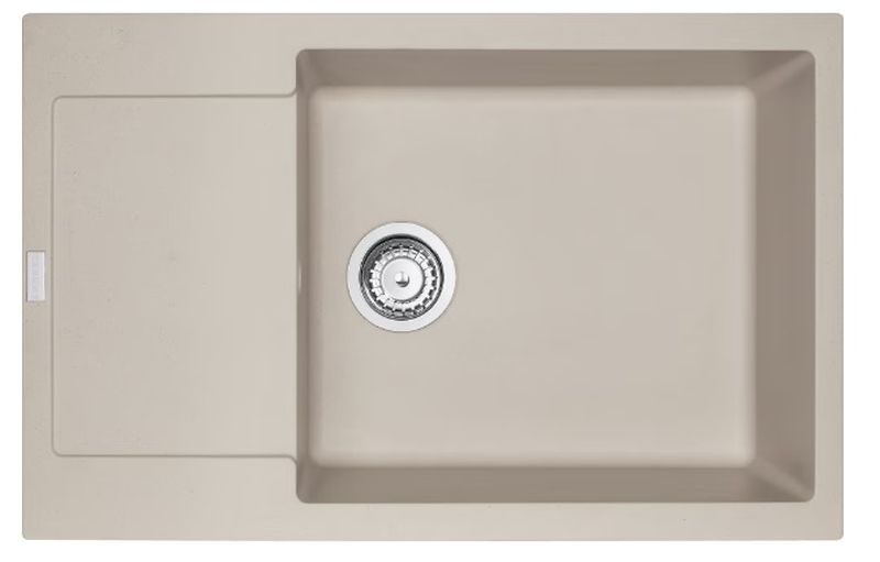 Franke Maris évier en granit 78x50 cm beige-marron 114.0675.979