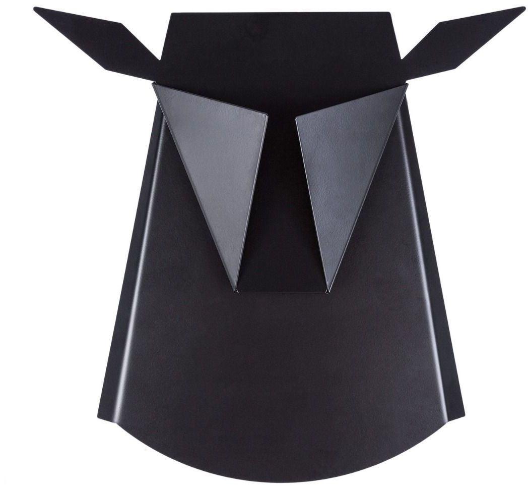 Abigali Origami applique murale 1x6 W noir DEER-B