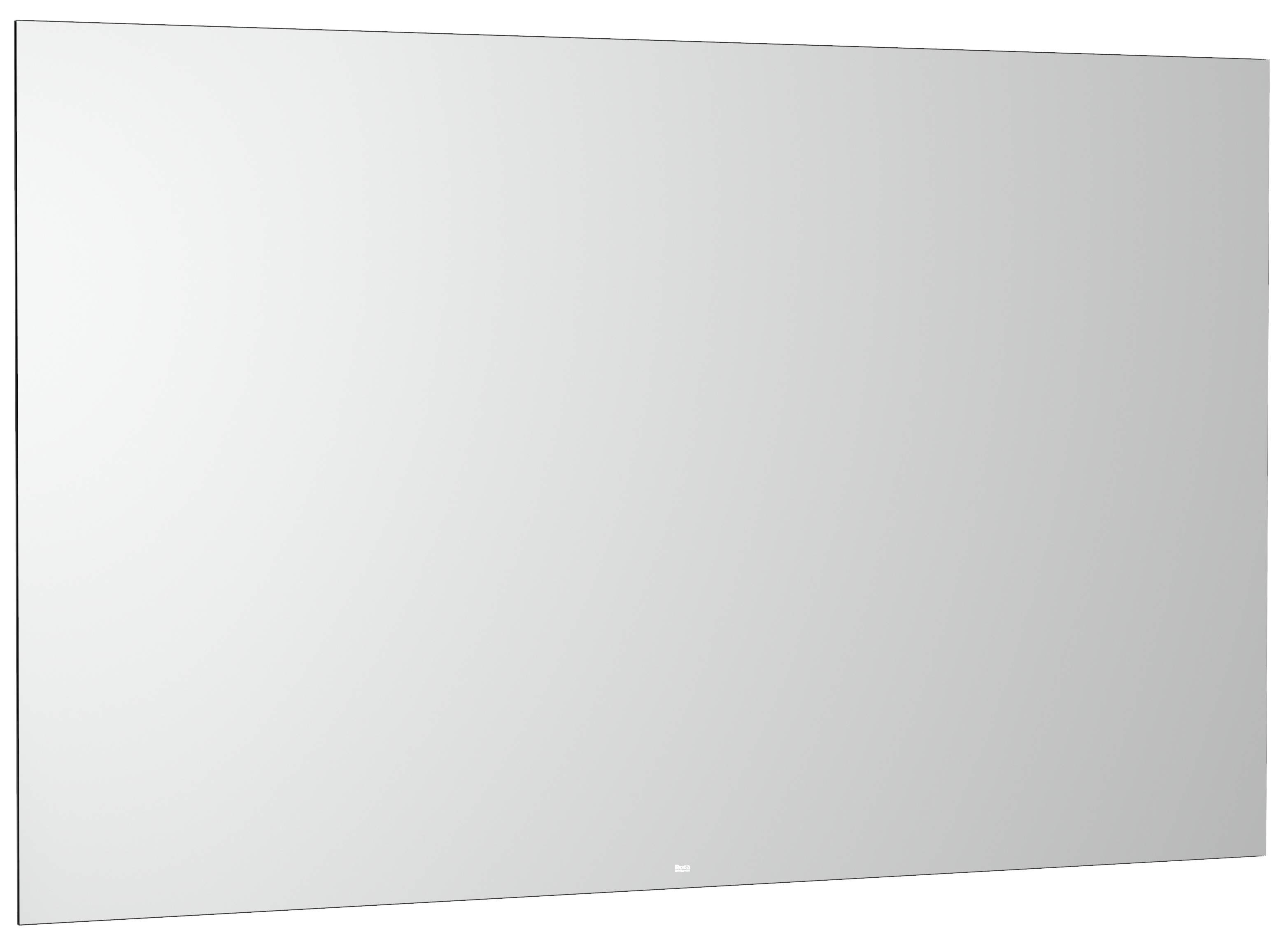 Roca Luna miroir 120x70 cm rectangulaire avec éclairage chrome A812399000