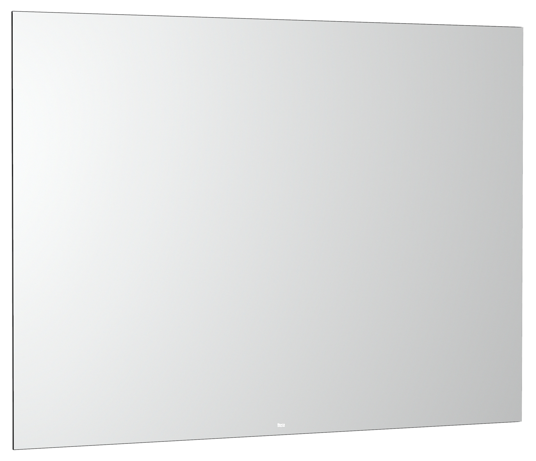 Roca Luna miroir 100x70 cm rectangulaire avec éclairage chrome A812398000