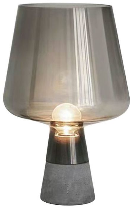 Abigali Goblet lampe de table 1x40 W fumé-gris TLS-E14