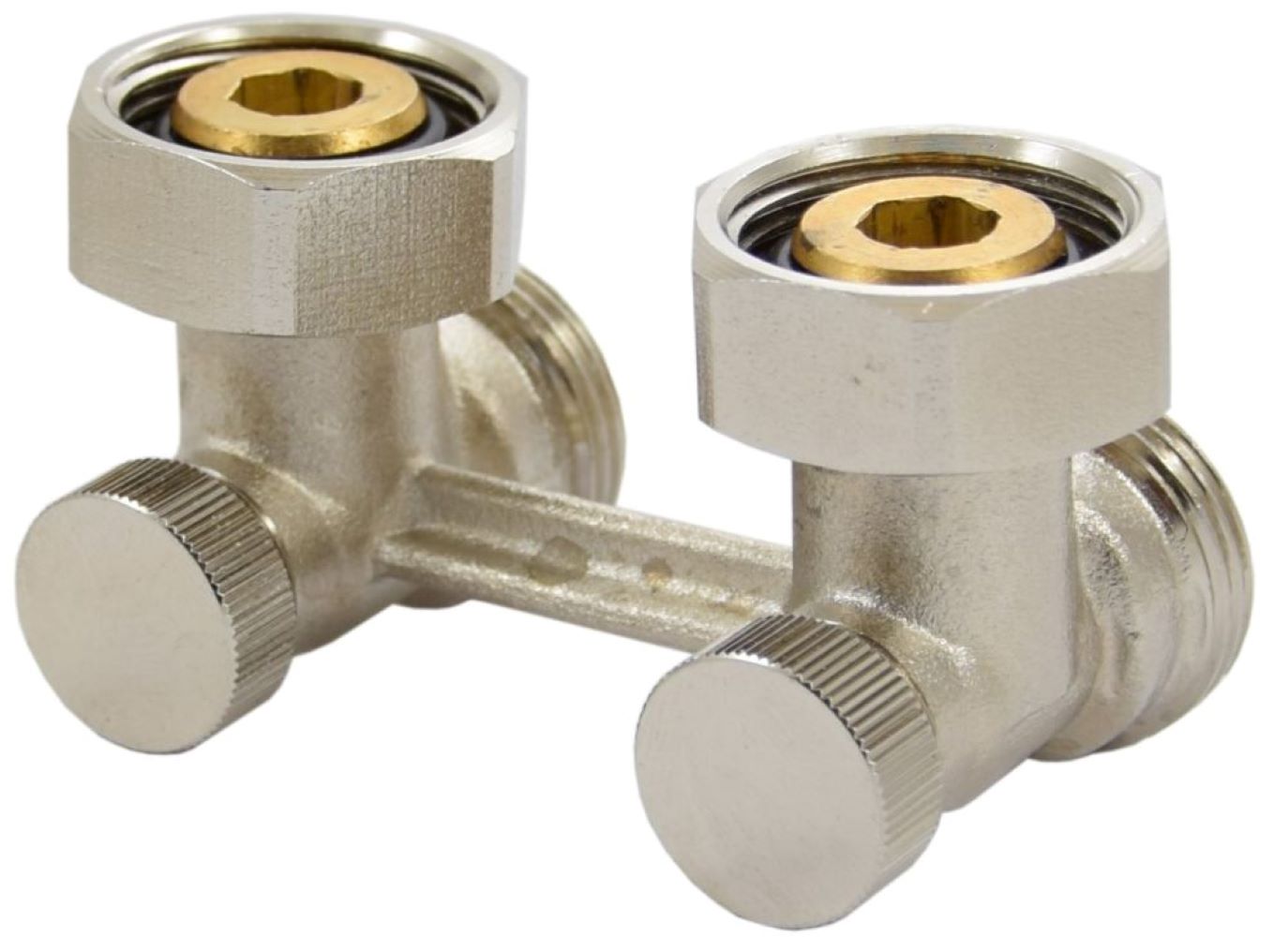 Schlosser Standard vanne de radiateur nickel 600700004