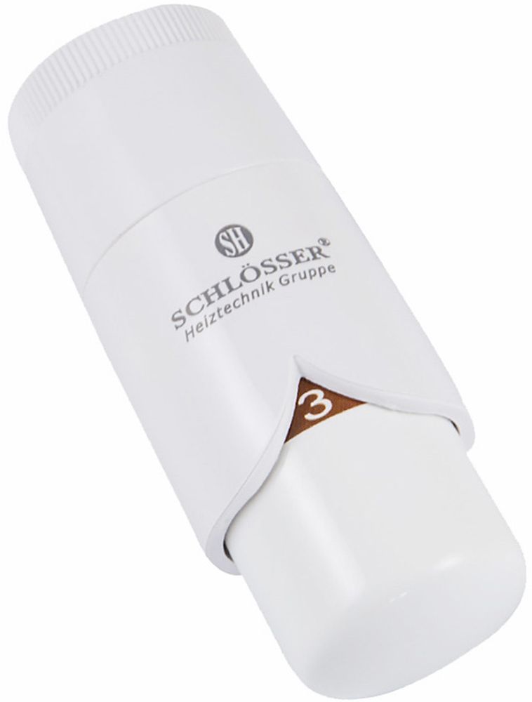 Schlosser Brillant tête thermostatique blanc 600500004