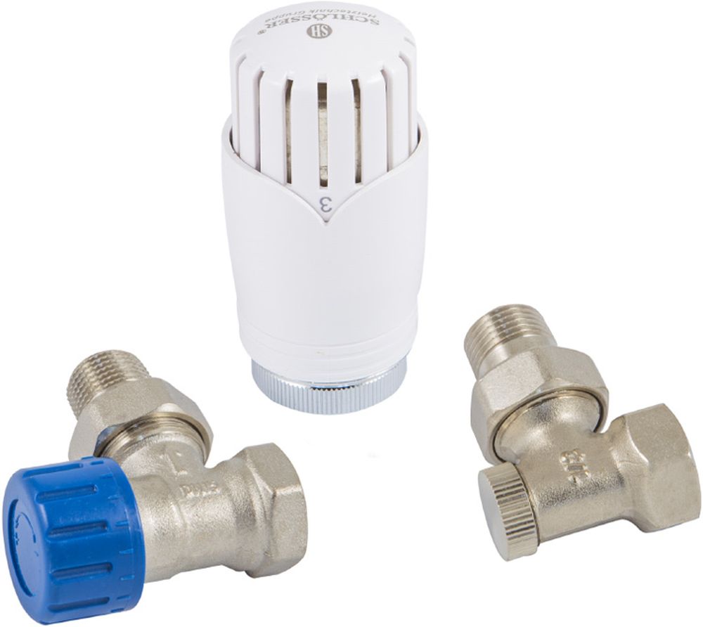 Schlosser Standard kit thermostatique nickel 602200001