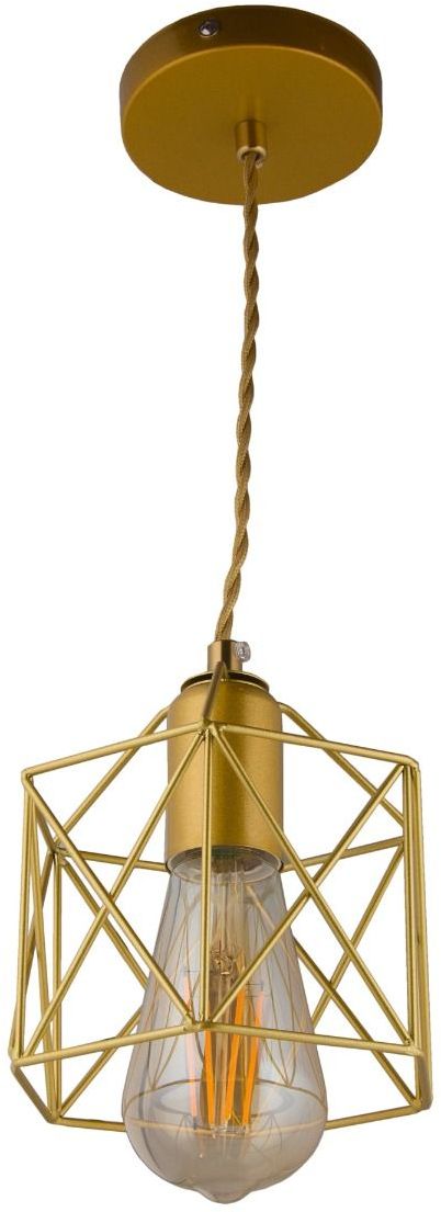 Abigali Gold Cage lampe suspendue 1x40 W doré PLA-E27