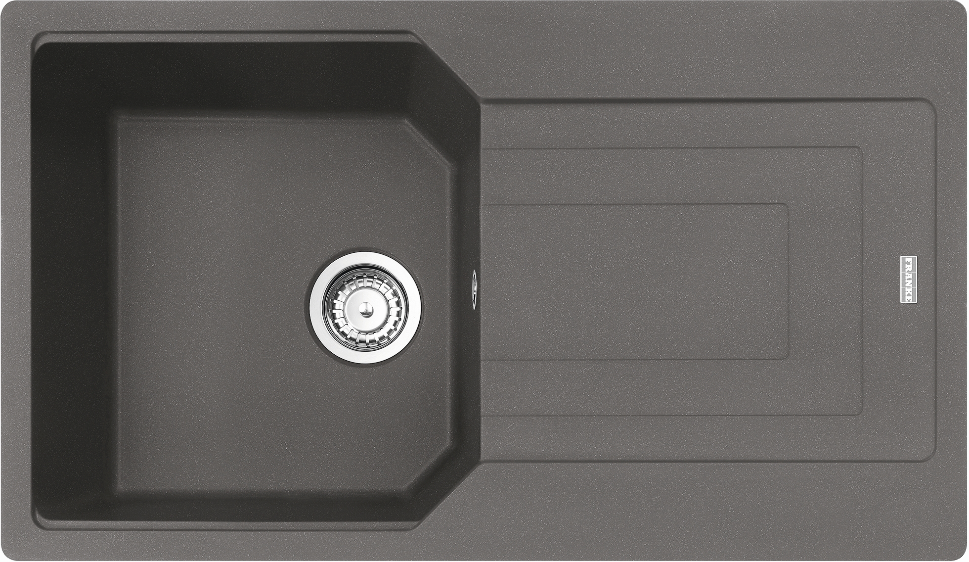 Franke Urban évier en granit 86x50 cm gris/graphite/onyx 114.0687.288