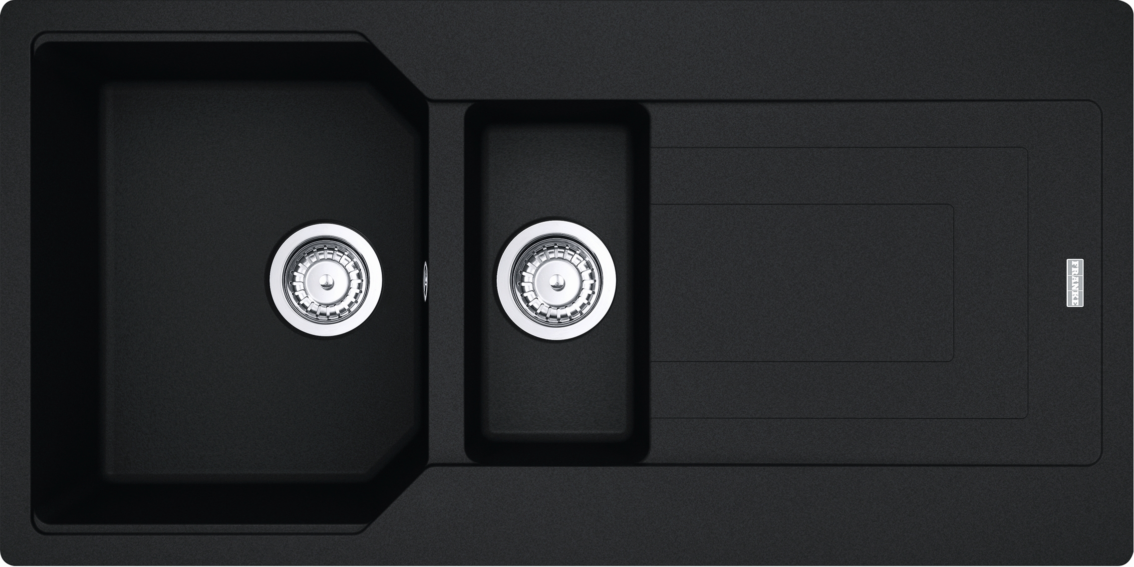 Franke Urban évier en granit 100x50 cm gris/graphite/onyx 114.0687.300