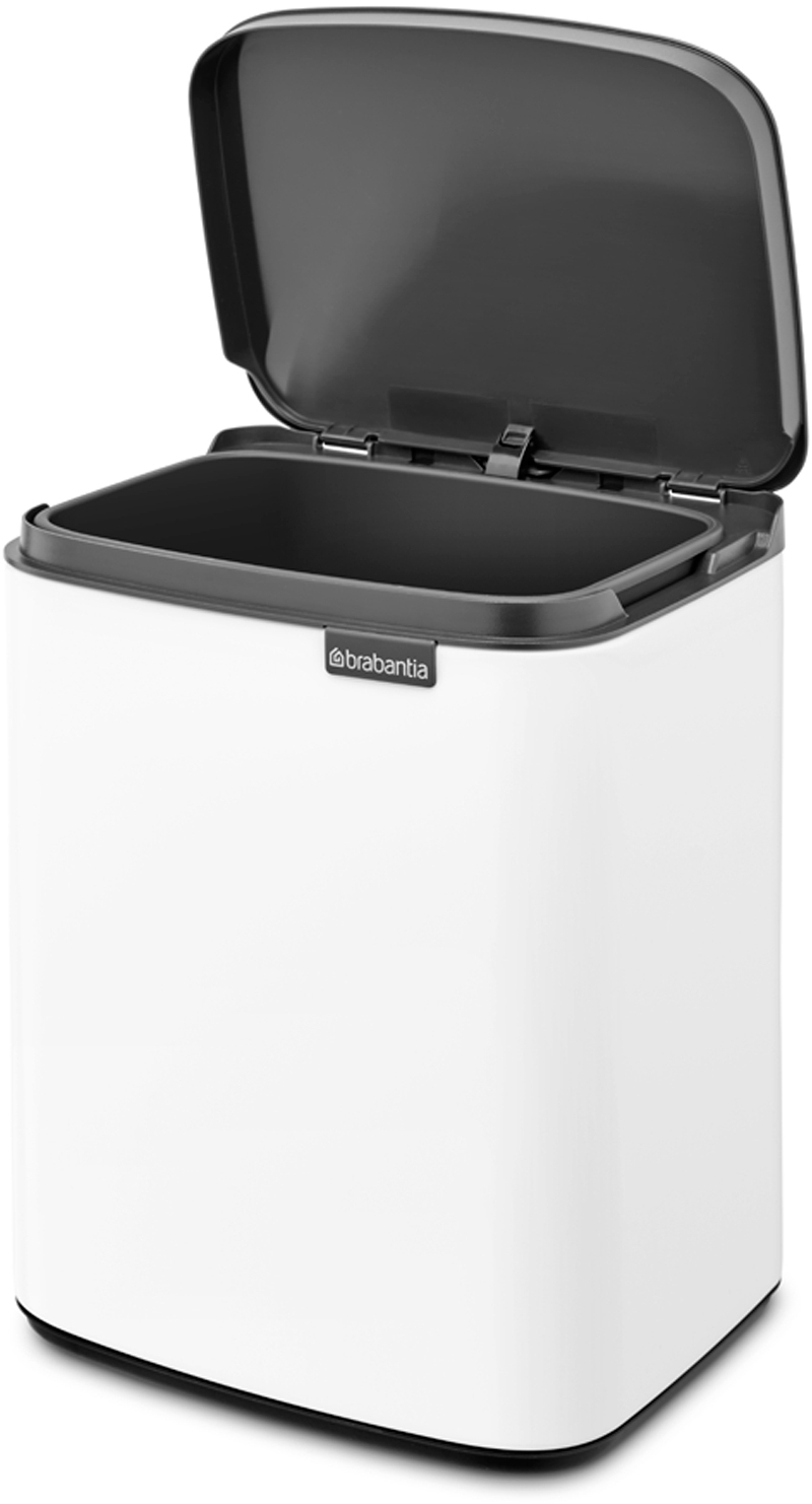 Brabantia Bo poubelle 7 l blanc 222368