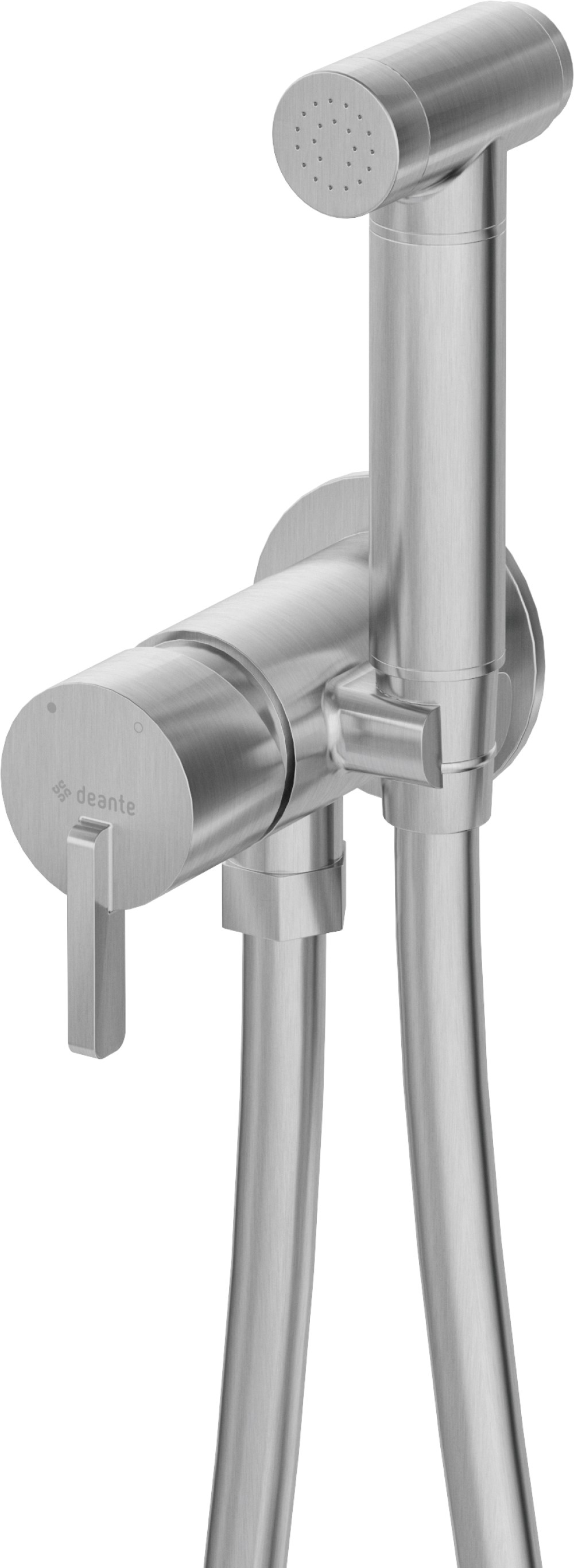 Deante Silia mitigeur de bidet encastrée acier BQSF34M
