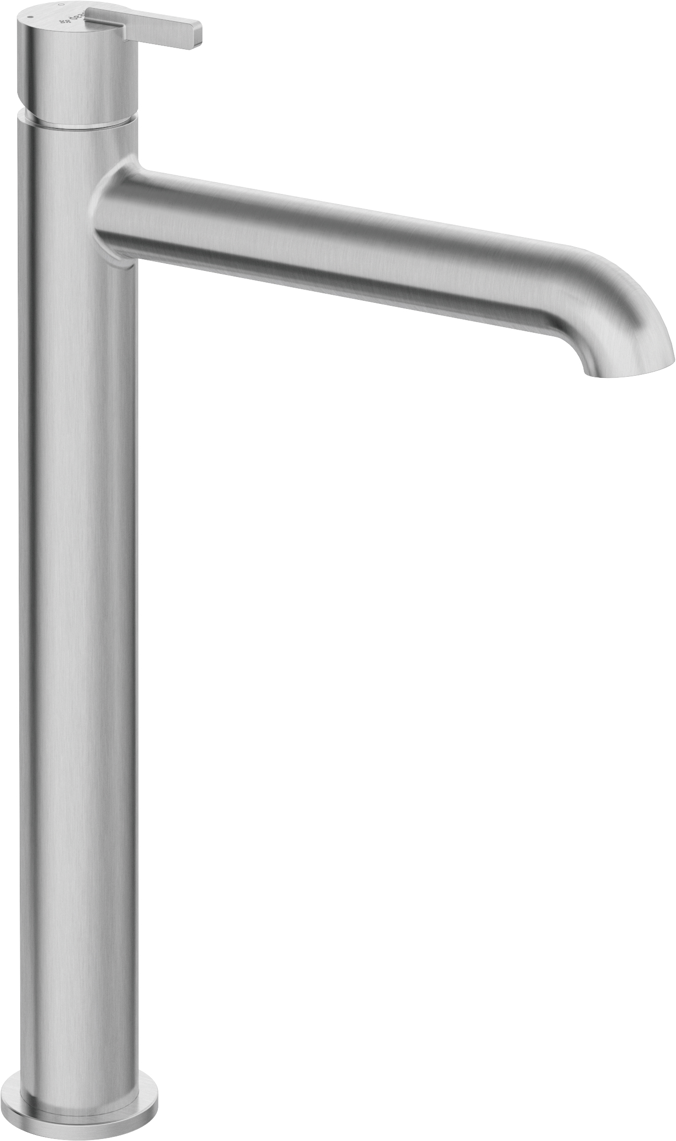 Deante Silia mitigeur de lavabo sur pied acier BQSF20K
