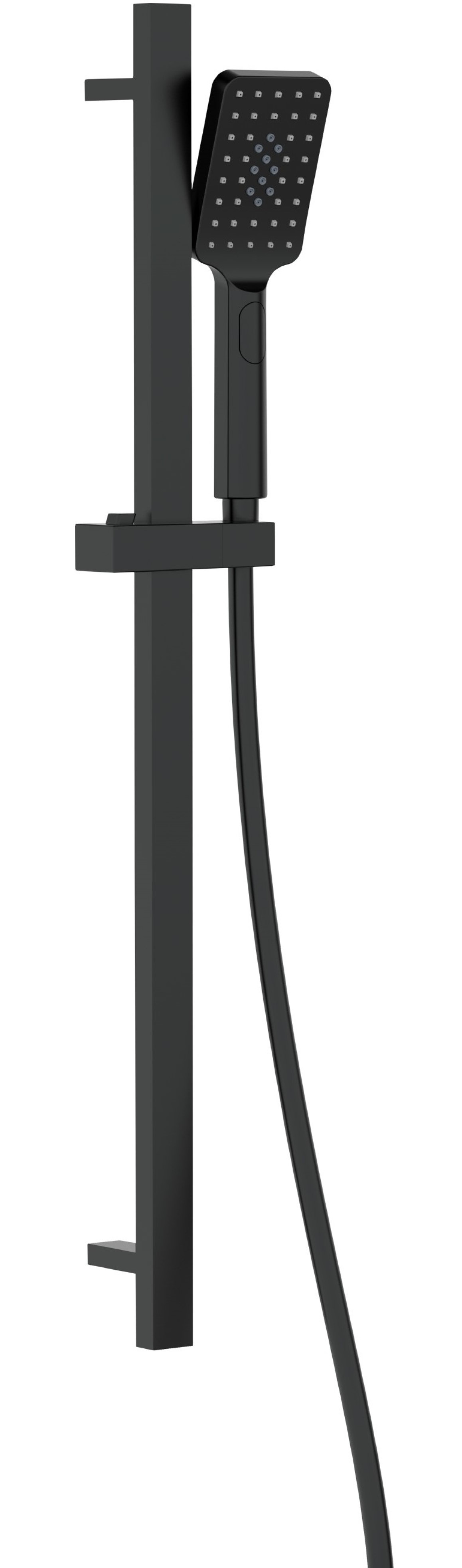 Deante Alpinia ensemble de douche mural noir NGA_N52K
