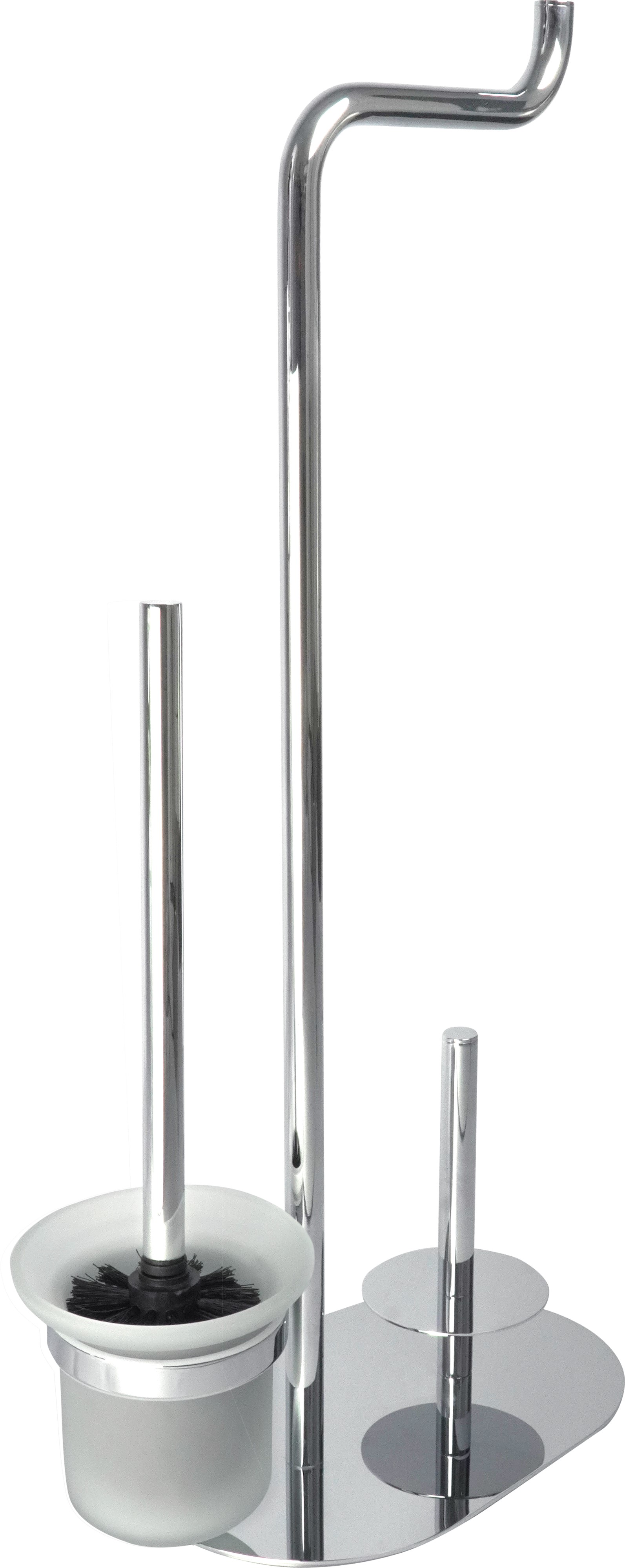 Deante Silia support avec brosse wc chrome ADI0732